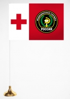 Настольный флажок Медицинской службы ВС РФ