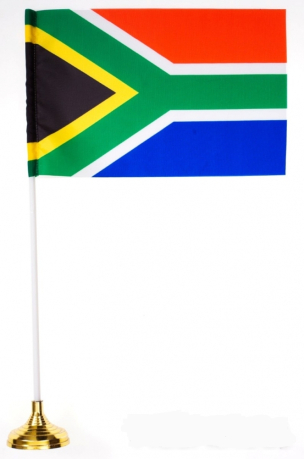 Настольный флажок Южно-Африканской Республики