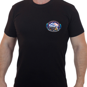 Натуральная мужская футболка ВМФ – За веру! За Флот! За Отечество!