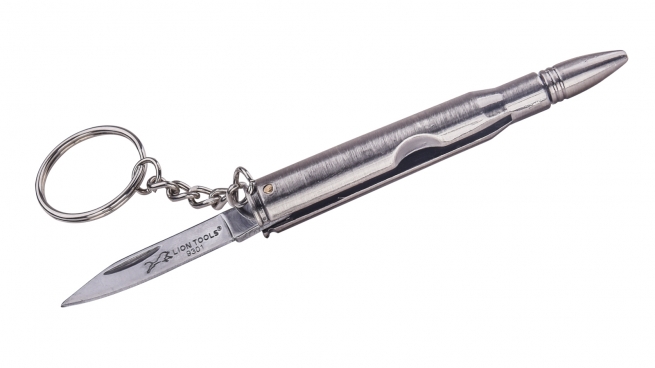 Нож-брелок Lion Tools 9301 в форме патрона