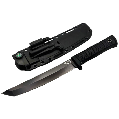 Лот №3684 из 50шт ножей Cold Steel Recon Tanto SK-5 с огнивом, компасом и фонариком на ножнах