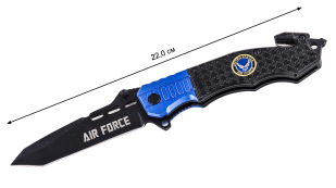 Нож для экстренных ситуаций Martinez Albainox® Airforce (Испания) - размер