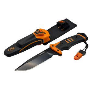 Лот №3697 из 50шт ножей Gerber Bear Grylls с аварийно-спасательным свистком, огнивом и точильным камнем