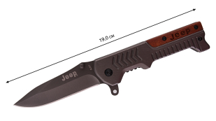 Нож Jeep - общая длина
