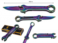 Нож с гаечными ключами Frost Cutlery FC12 Wrench Knife Linerlock Gray RB