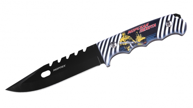 Нож с символикой Морской пехоты
