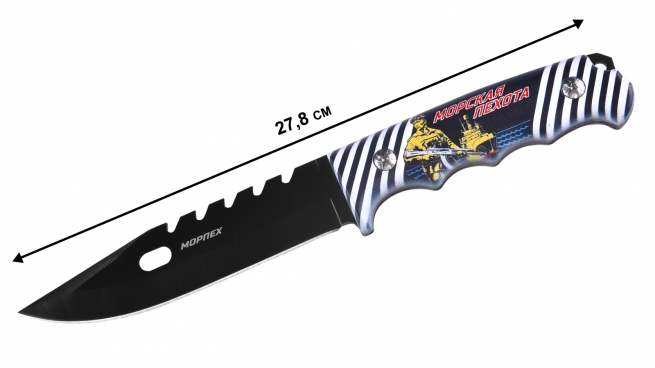 Нож с символикой Морской пехоты