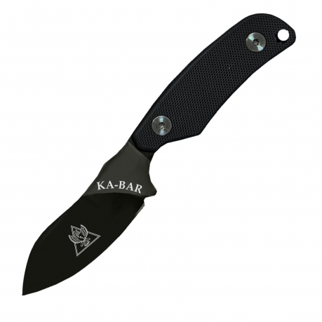 Нож скрытого ношения с фиксированным клинком Ka-Bar TDI D2 (клинок 65 мм, рукоять G10 черная)