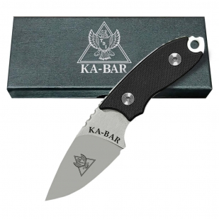 Нож скрытого ношения с фиксированным клинком Ka-Bar TDI D2 (рукоять G10 черная)