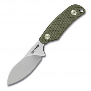 Нож скрытого ношения с фиксированным клинком "Вагнер" D2 (клинок 65 мм, рукоять G10 олива)