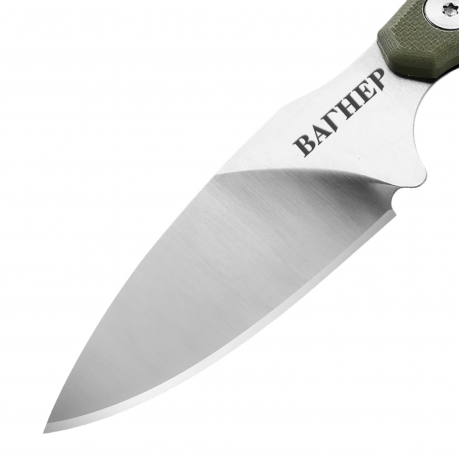 Нож скрытого ношения "Вагнер" D2 (клинок 61 мм, рукоять G10 олива)