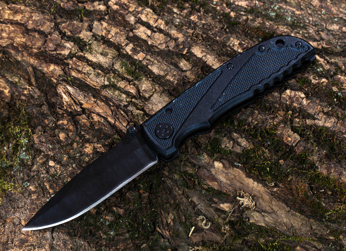 Складной нож Maxam® Black Blade Tactical Folde заказать недорого онлайн