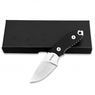 Нож скрытого ношения с фиксированным клинком "Вагнер" (рукоять G10 черная)