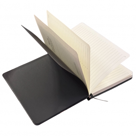 Кожаный блокнот "Беспилотные войска" (13.5х19.5 см)