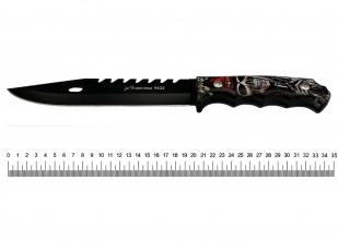 Охотничий нож Lion Tools 9432 (Мексика) с шоковыми зубьями