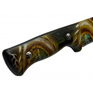 Охотничий нож Snake Eye Boker (Германия) с фиксированным клинком