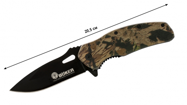 Охотничий складной нож Boker - лучшая длина