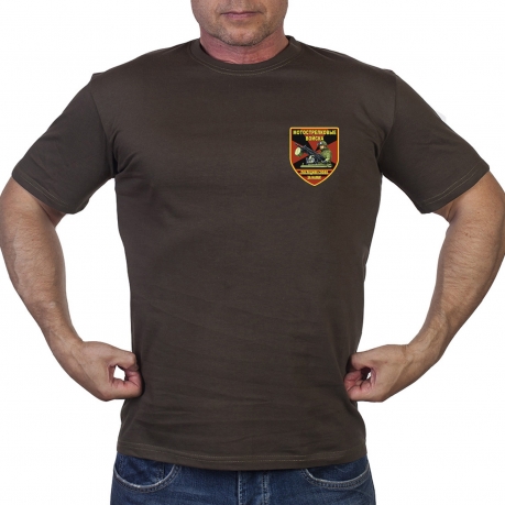 Оливковая футболка Мотострелковые войска