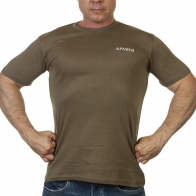 Оливковая военная футболка "Армия"