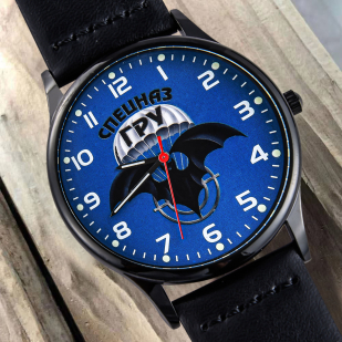 Командирские часы с символикой Спецназа ГРУ