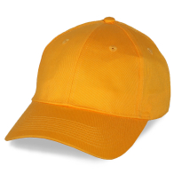Оранжевая кепка под нанесение торговой марки
