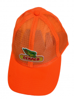 Оранжевая летняя бейсболка Dekalb с перфорированной тульей