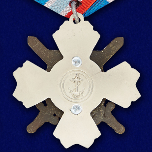 Орден Морская пехота - 310 лет (на колодке) - оборотная сторона