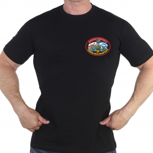 Оригинальная хлопковая футболка с термонаклейкой 77 Отдельная бригада Морской Пехоты