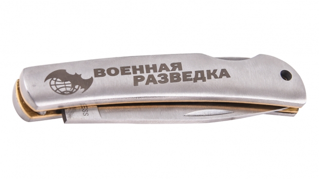 Оригинальный нож разведчика с гравировкой от Военпро