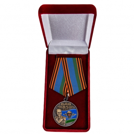 Памятная медаль ВДВ с портретом Маргелова - в футляре