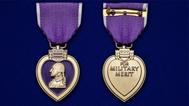 Памятная медаль Пурпурное сердце (США) - аверс и реверс