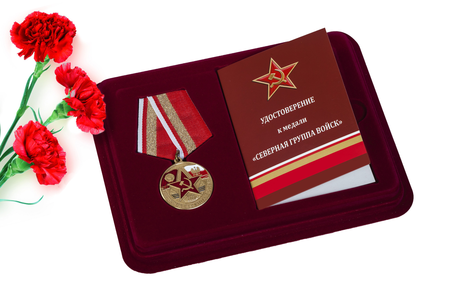 Памятная медаль Северная группа войск заказать в подарок