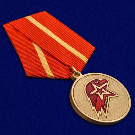 Памятная медаль Юнармии 1 степени - общий вид