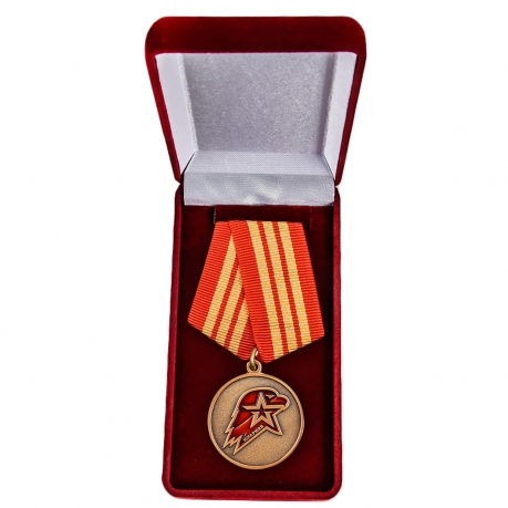 Памятная медаль Юнармии 3 степени - в футляре