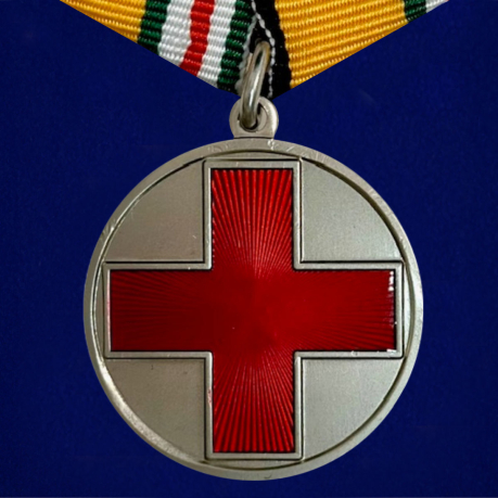 Памятная медаль За помощь в бою МО РФ