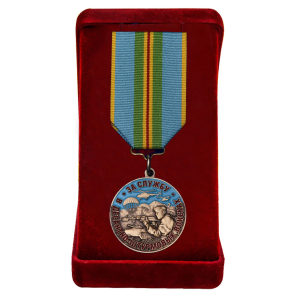 Памятная медаль "За службу в Десантно-штурмовых войсках Казахстана"