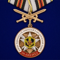 Памятная медаль "За службу в войсках РХБЗ"