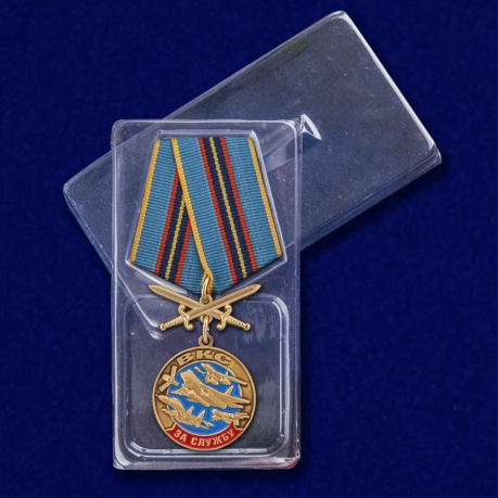 Памятная медаль "За службу в ВКС" - с доставкой
