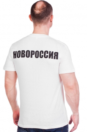 Патриотическая футболка "Новороссия" -купить онлайн