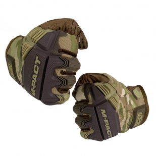 Лот №2576 из 100шт перчаток Mechanix M-Pact (камуфляж Multicam)