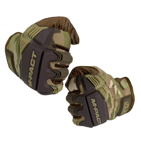 Лот №2715 из 200шт перчаток Mechanix M-Pact (камуфляж Multicam)