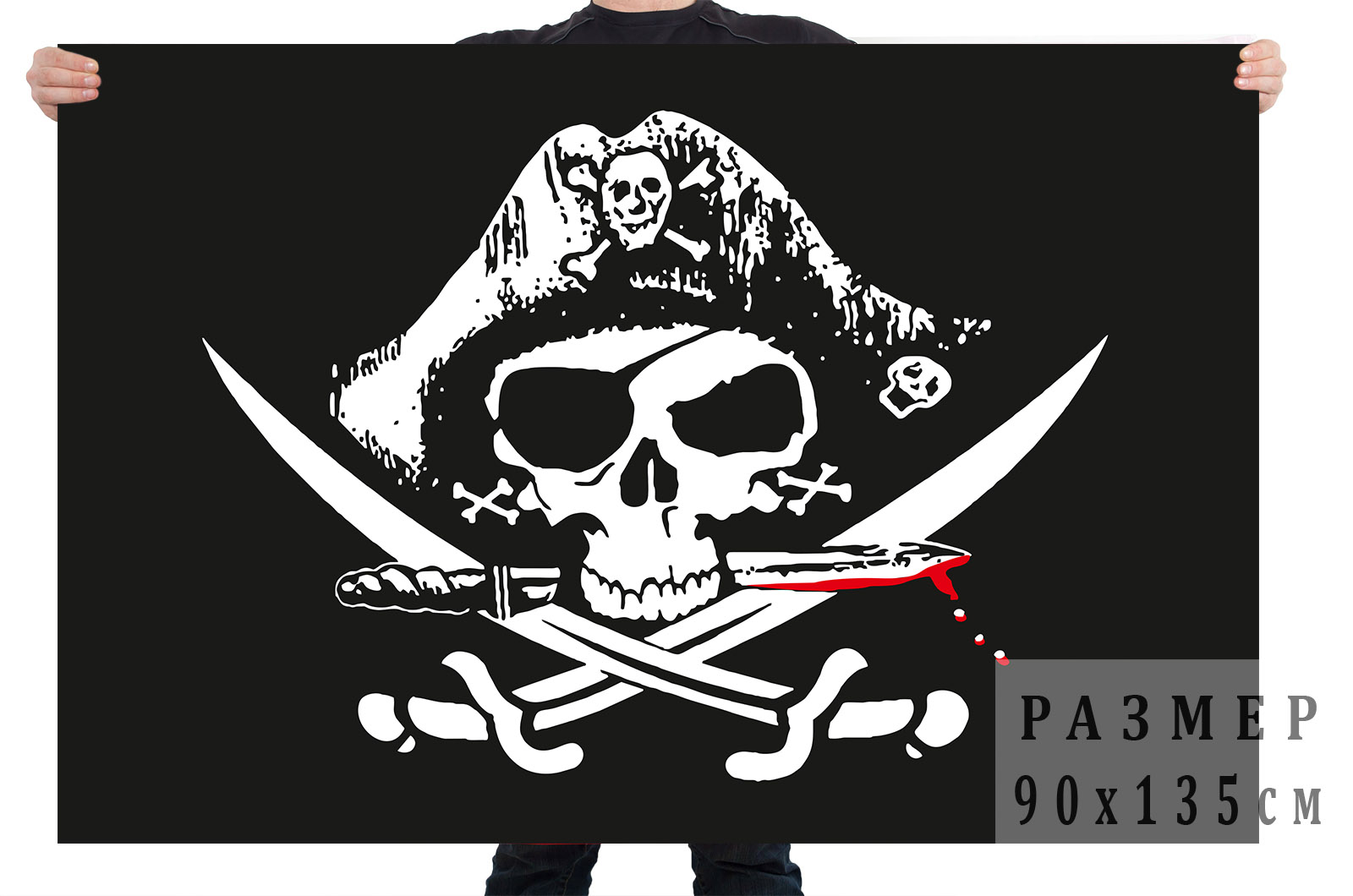 Пиратский флаг Весёлый Роджер