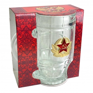 Советская пивная кружка Красная звезда