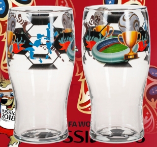 Пивные бокалы с футбольным логотипом недорого