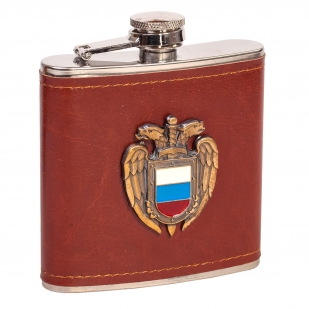 Плоская подарочная фляжка ФСО.