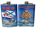 Плоская фляжка в дизайне ВМФ