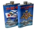 Плоская фляжка в дизайне ВМФ