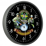 Подарочные настенные часы "Войска связи"