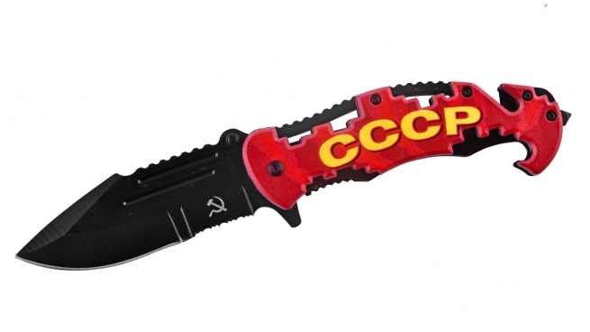 Подарочный нож с символикой СССР