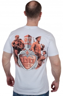 Пограничная футболка к 100-летию ПВ России по лучшей цене